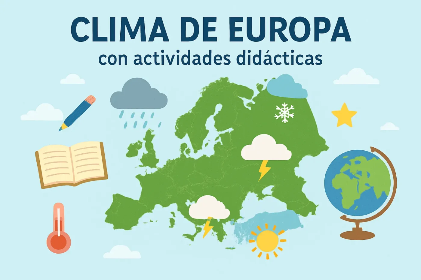 clima-de-Europa-con-actividades-didacticas - Europa News 24h clima de Europa con actividades didácticas