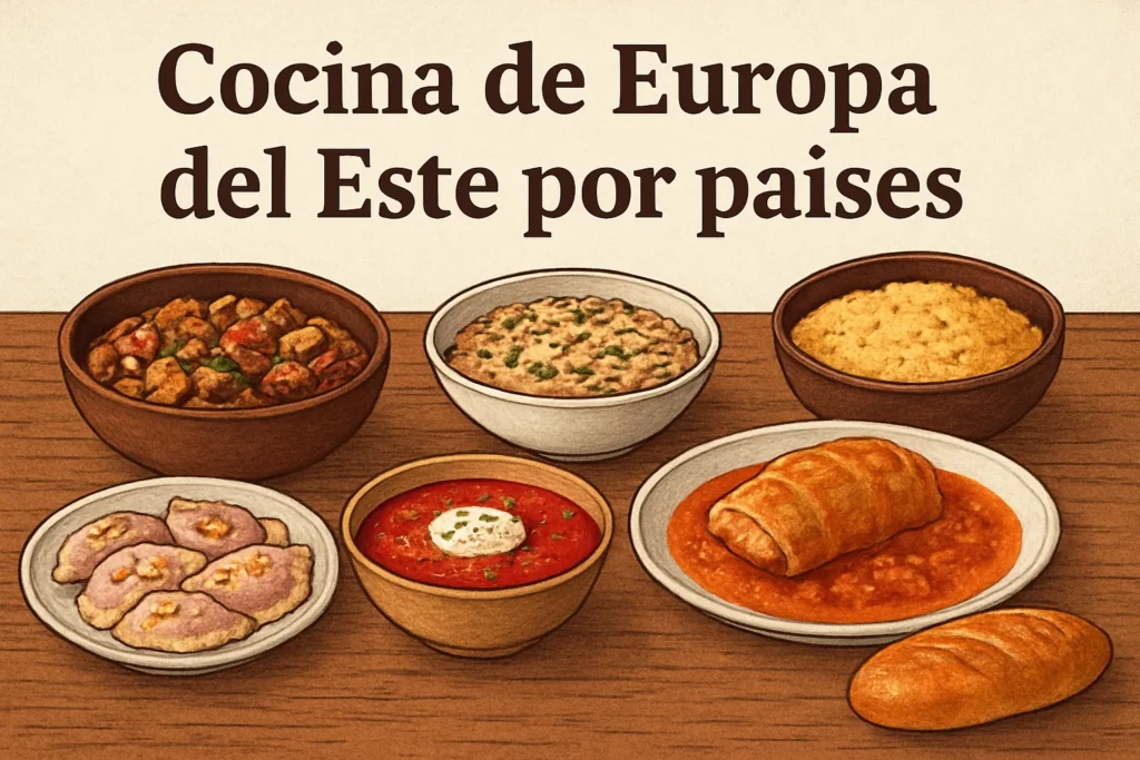 cocina de Europa del Este por países