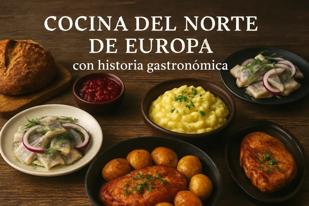 cocina del norte de Europa con historia gastronómica