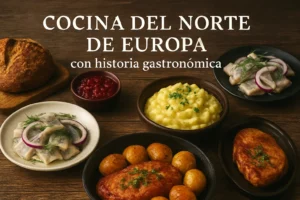 cocina del norte de Europa con historia gastronómica