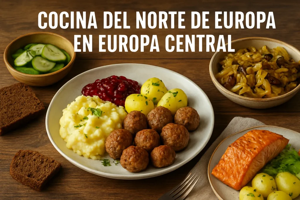 cocina del norte de Europa en Europa Central