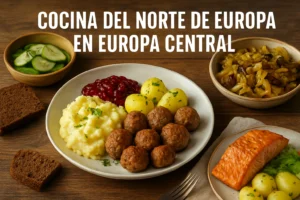 cocina del norte de Europa en Europa Central