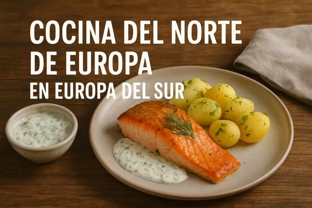 cocina del norte de Europa en Europa del Sur