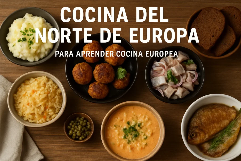 cocina del norte de Europa para aprender cocina europea