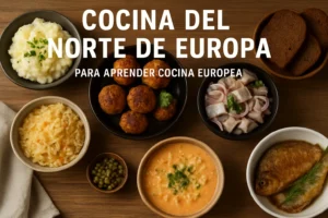 cocina del norte de Europa para aprender cocina europea