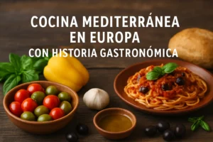 cocina mediterránea en Europa con historia gastronómica
