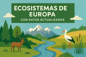 ecosistemas de Europa con datos actualizados