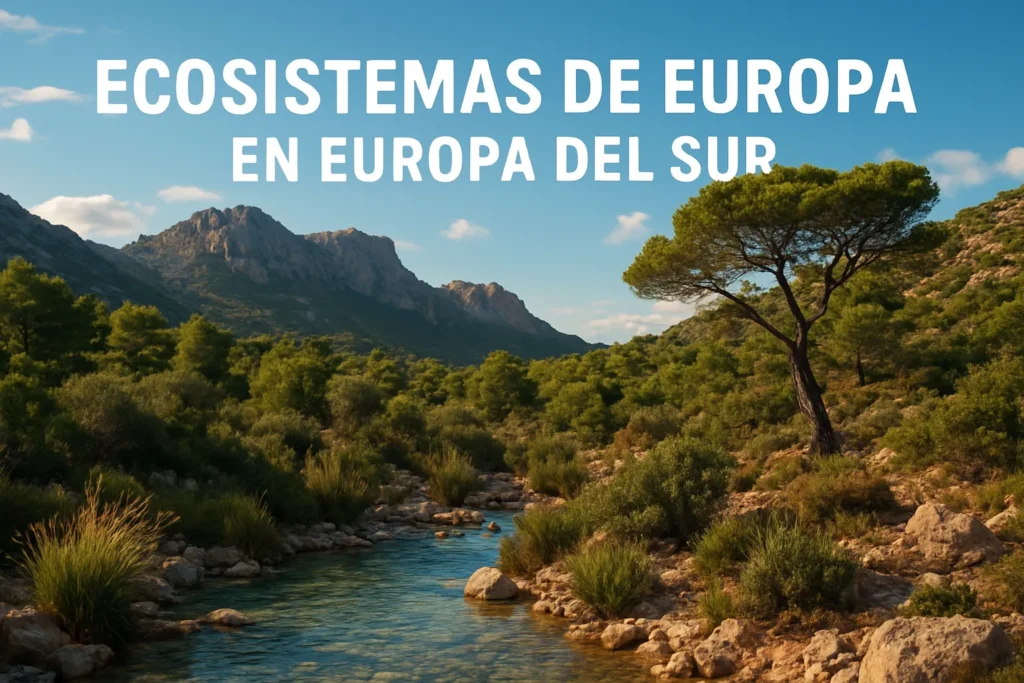 ecosistemas de Europa en Europa del Sur