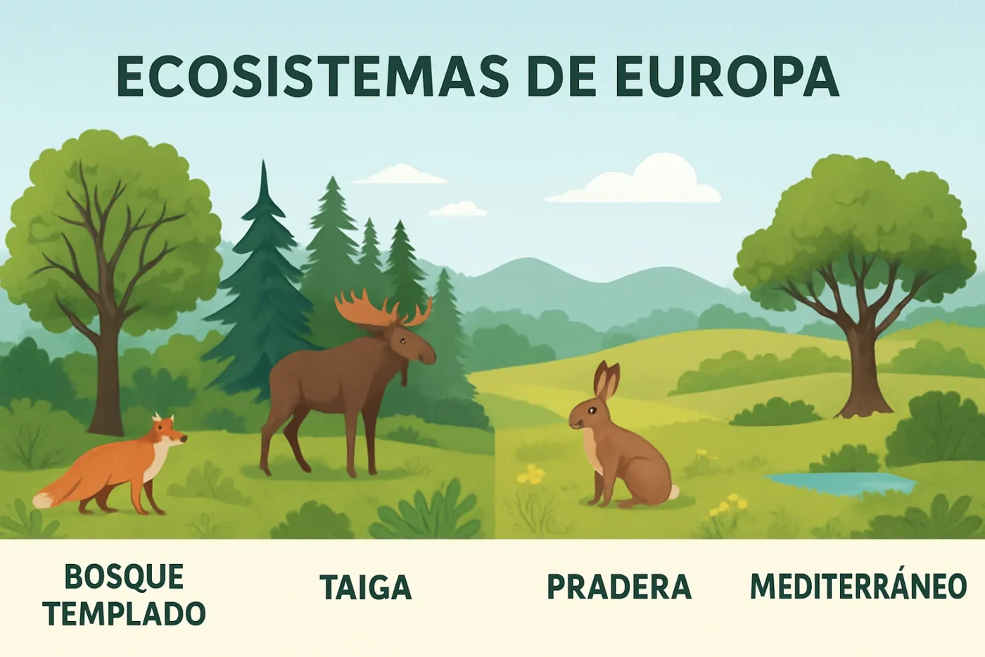 ecosistemas-de-Europa-en-formato-educativo - Europa News 24h ecosistemas de Europa en formato educativo