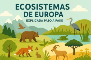 ecosistemas de Europa explicada paso a paso