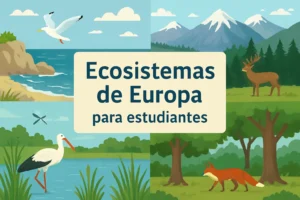 ecosistemas de Europa para estudiantes