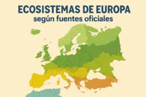 ecosistemas de Europa según fuentes oficiales