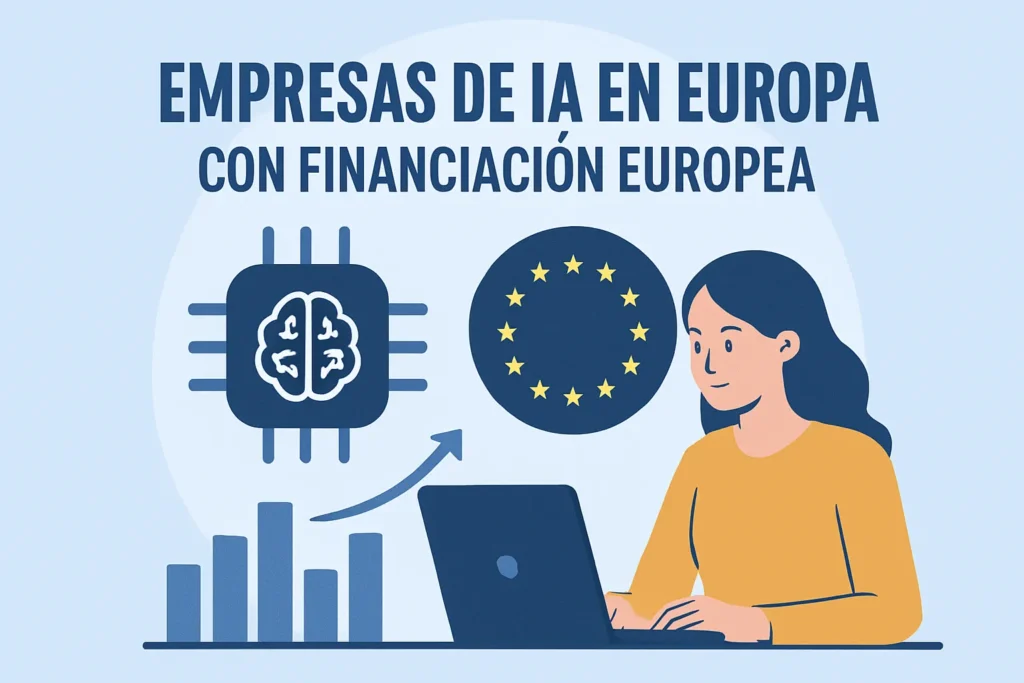 empresas de IA en Europa con financiación europea