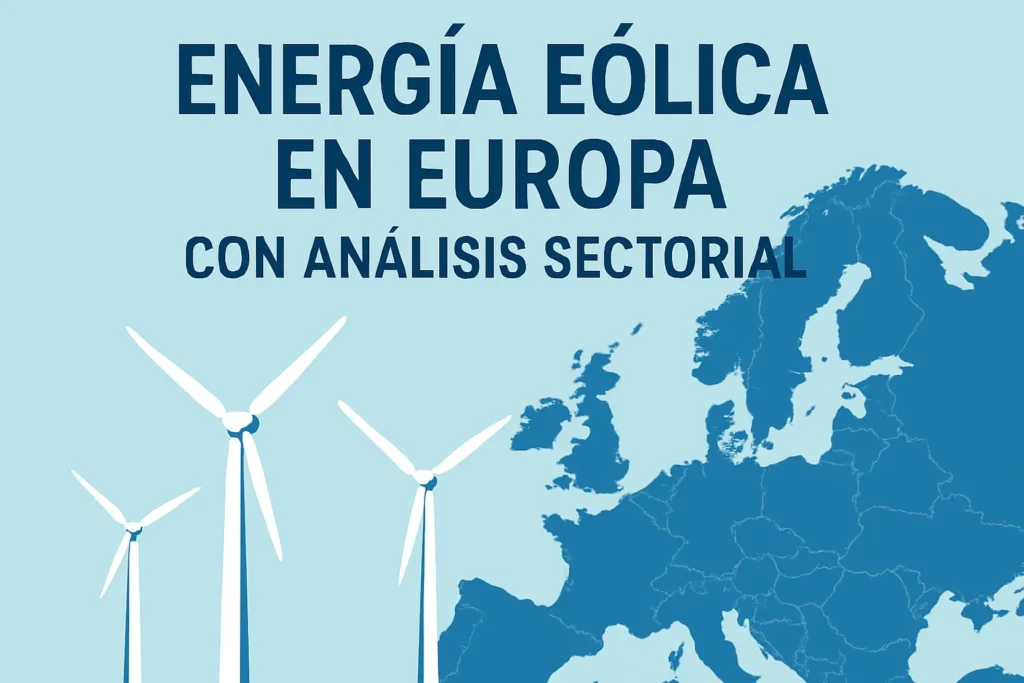 energía eólica en Europa con análisis sectorial