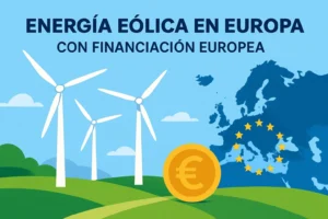 energía eólica en Europa con financiación europea
