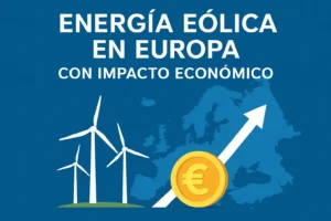 energía eólica en Europa con impacto económico