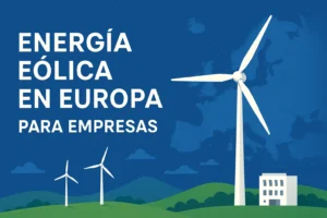 energía eólica en Europa para empresas