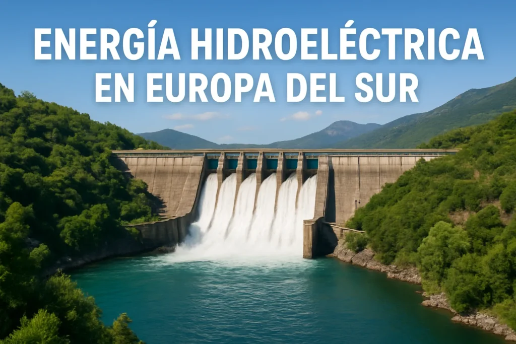 energía hidroeléctrica en Europa en Europa del Sur