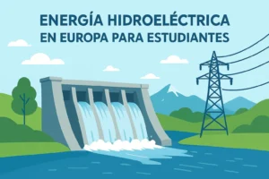 energía hidroeléctrica en Europa para estudiantes