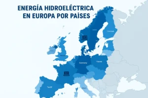 energía hidroeléctrica en Europa por países