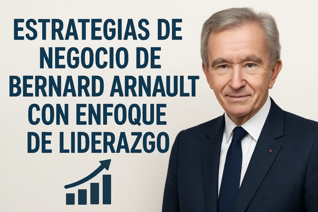 estrategias de negocio de Bernard Arnault con enfoque de liderazgo