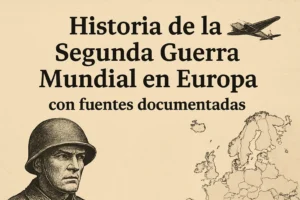 historia de la Segunda Guerra Mundial en Europa con fuentes documentadas