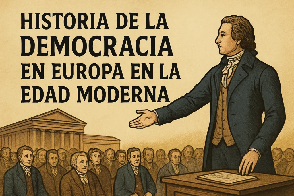 historia de la democracia en Europa en la Edad Moderna