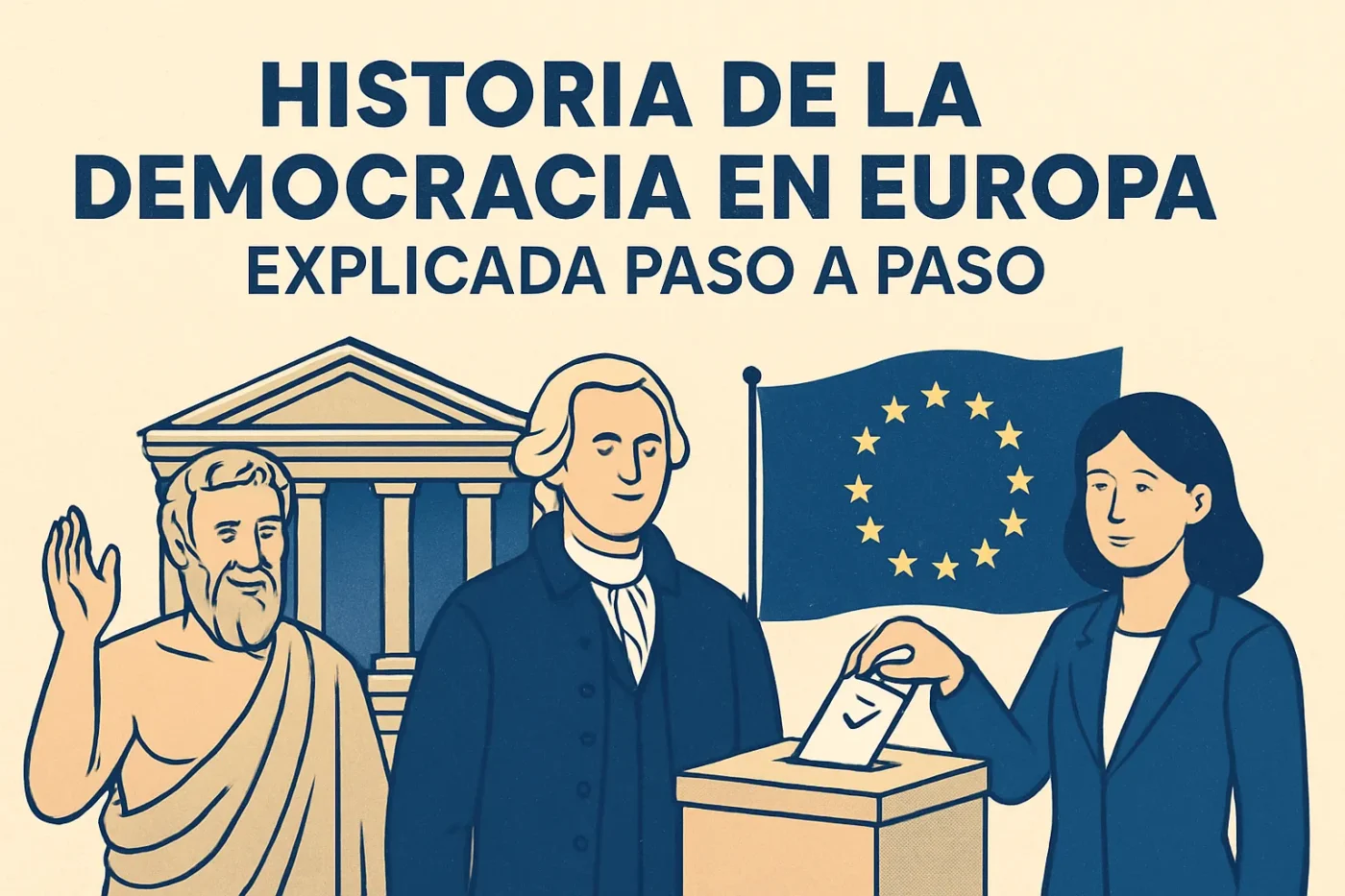historia-de-la-democracia-en-Europa-explicada-paso-a-paso - Europa News 24h historia de la democracia en Europa explicada paso a paso