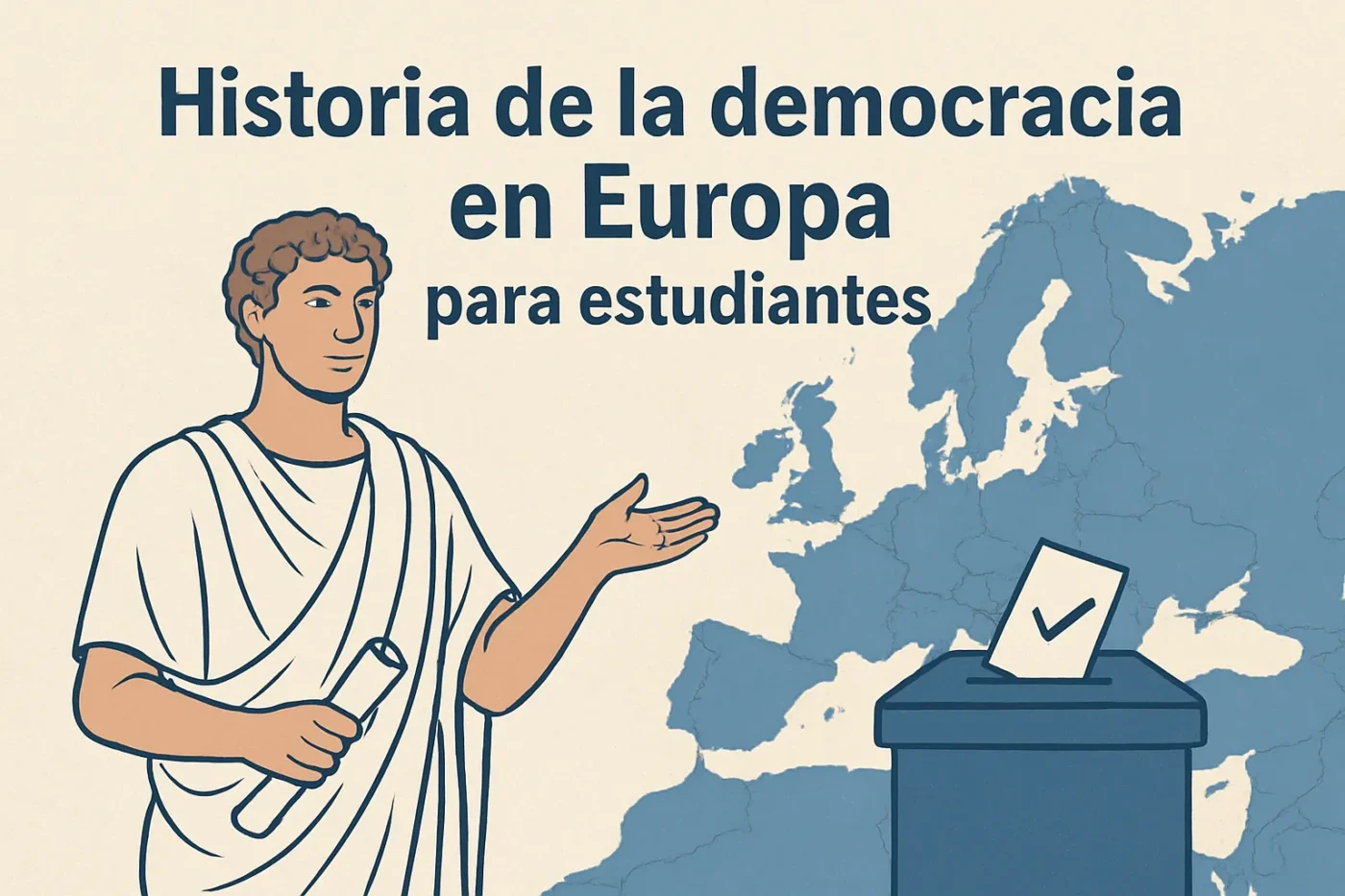 historia de la democracia en Europa para estudiantes