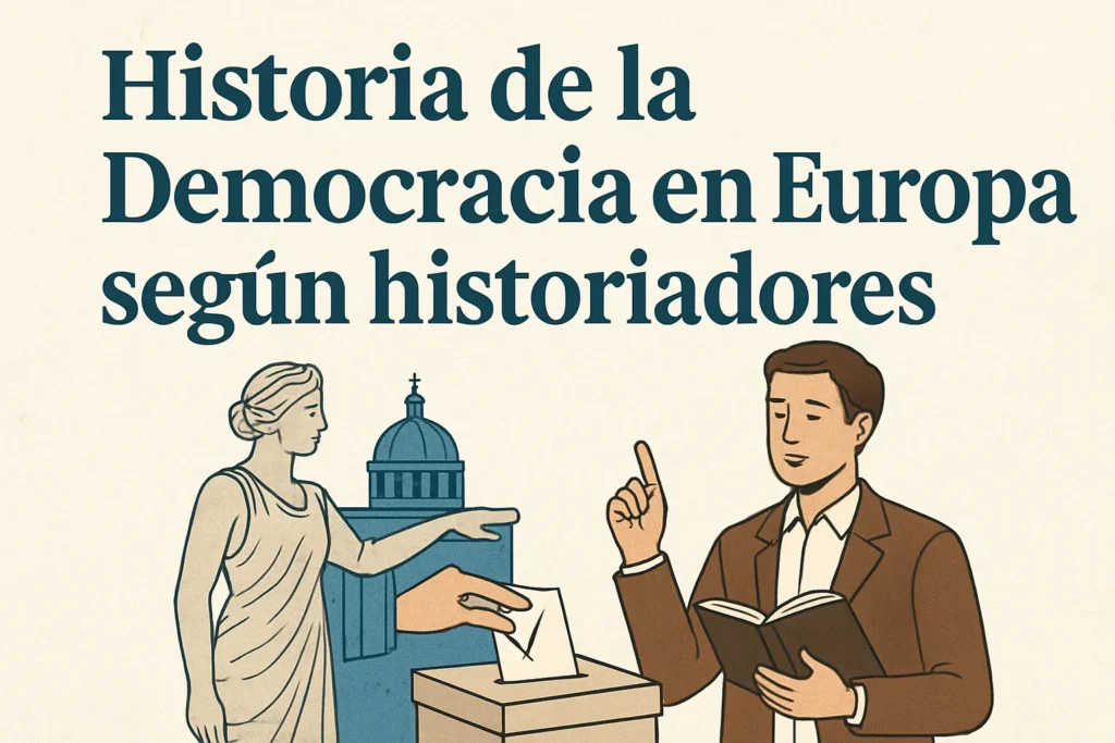 historia de la democracia en Europa según historiadores