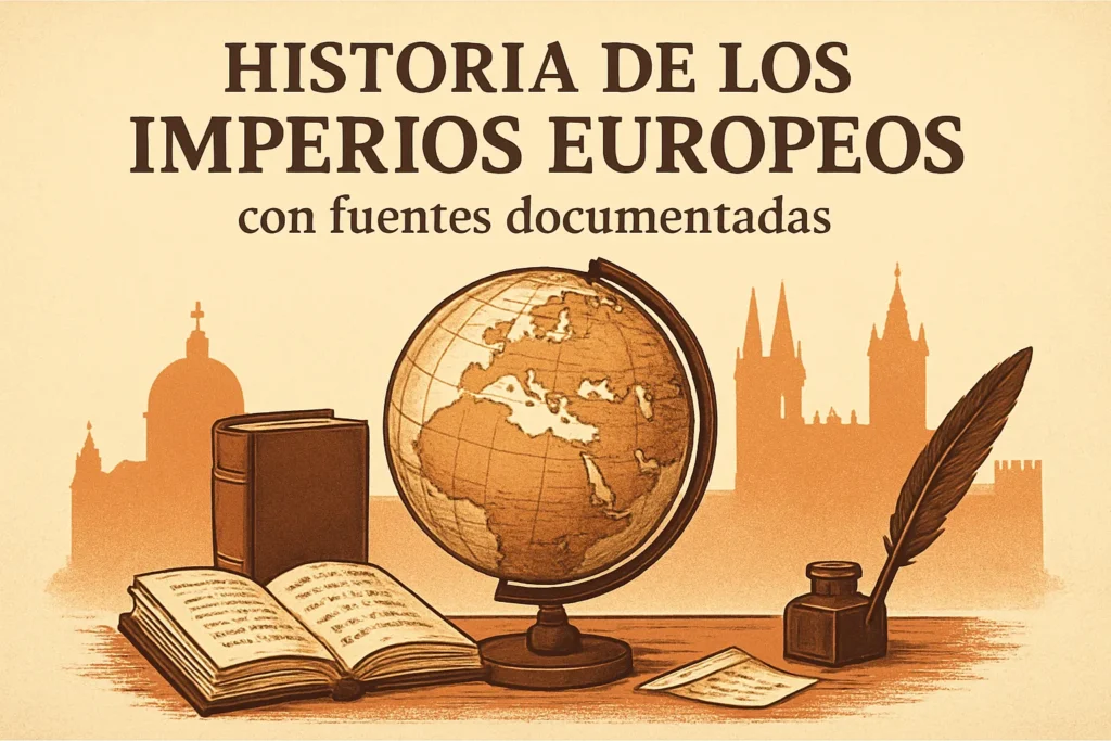historia de los imperios europeos con fuentes documentadas