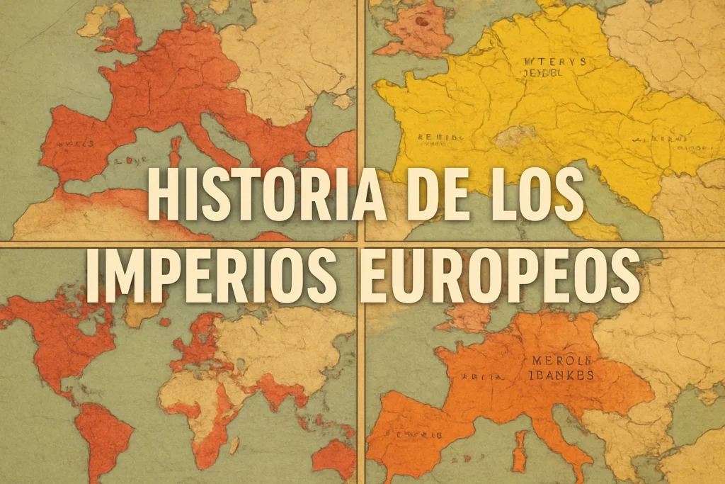 historia de los imperios europeos con mapas históricos