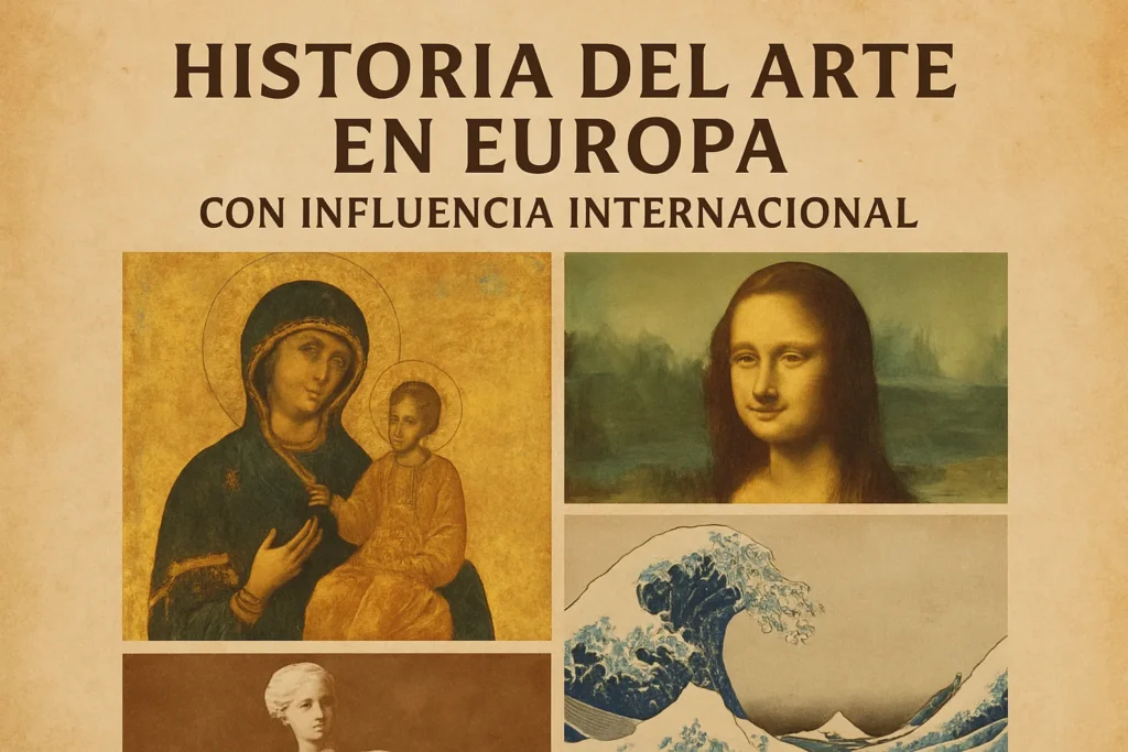 historia del arte en Europa con influencia internacional