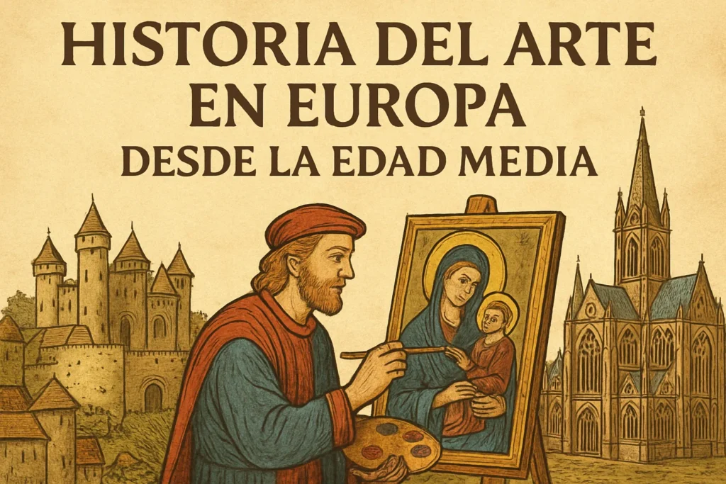 historia del arte en Europa desde la Edad Media