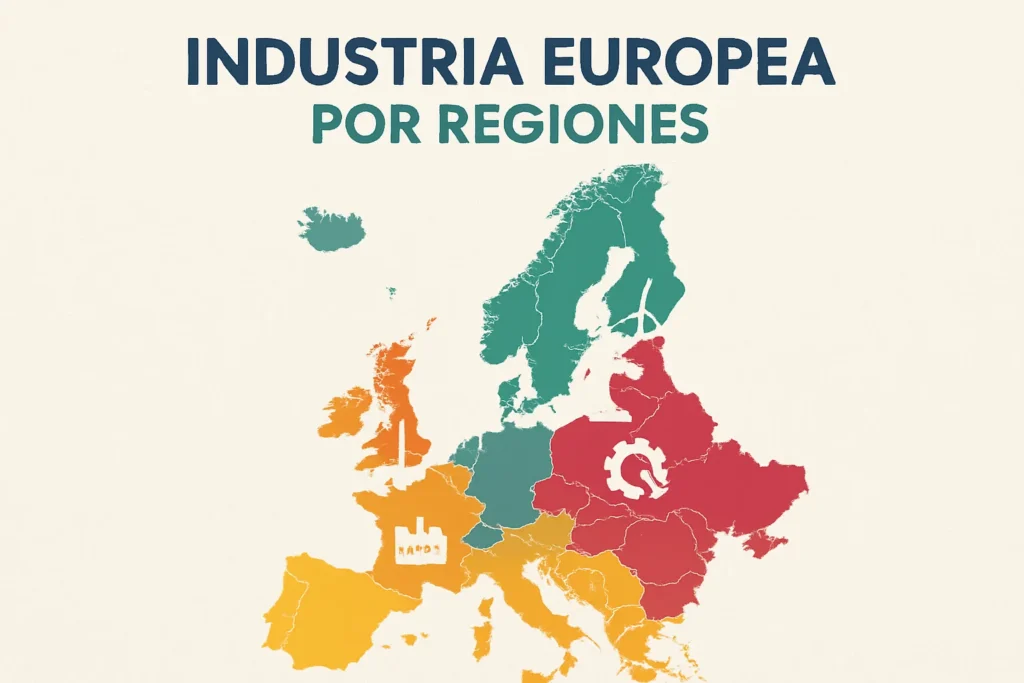 industria europea por regiones
