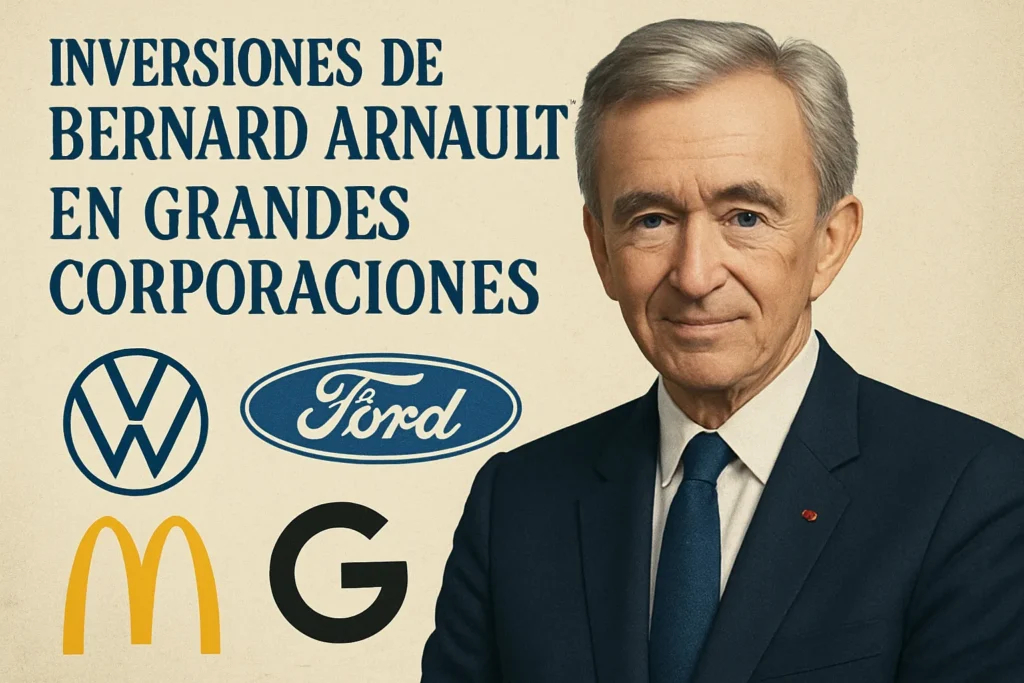 inversiones de Bernard Arnault en grandes corporaciones