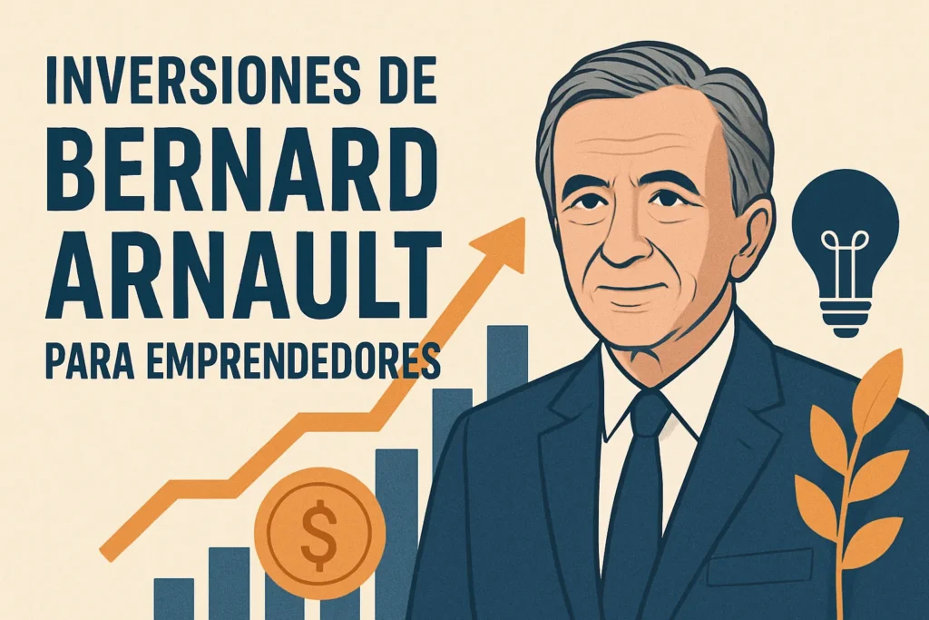 inversiones de Bernard Arnault para emprendedores
