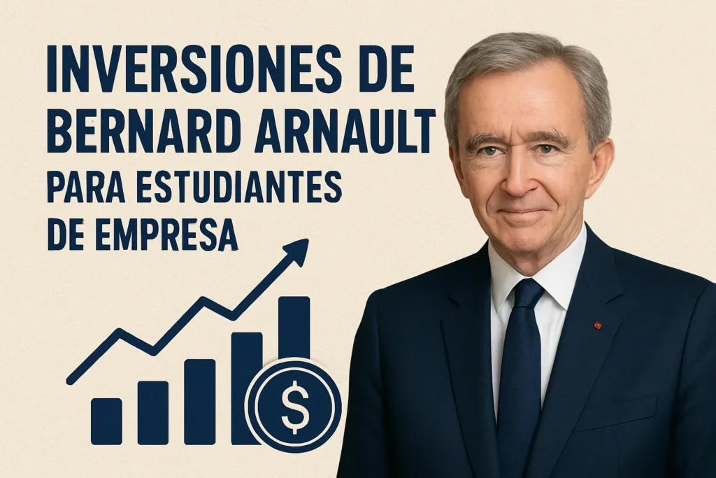 inversiones de Bernard Arnault para estudiantes de empresa