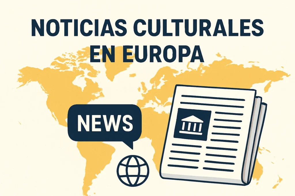 noticias culturales en Europa para seguimiento de actualidad
