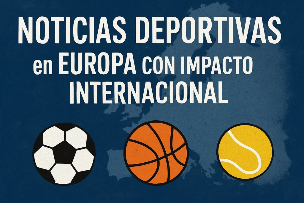 noticias deportivas en Europa con impacto internacional