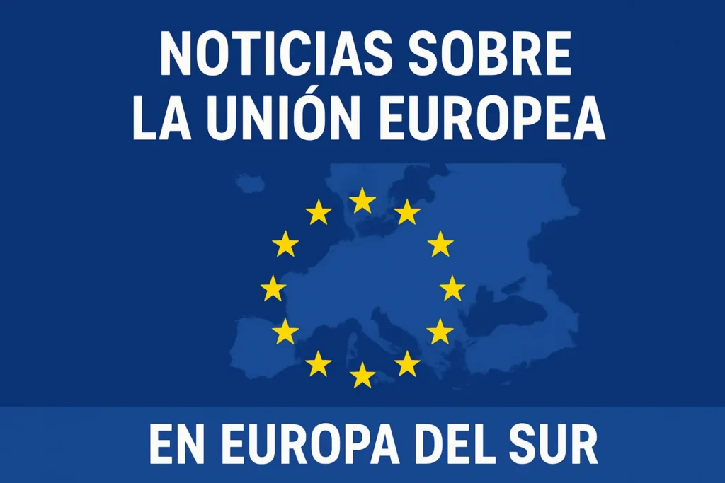 noticias sobre la Unión Europea en Europa del Sur