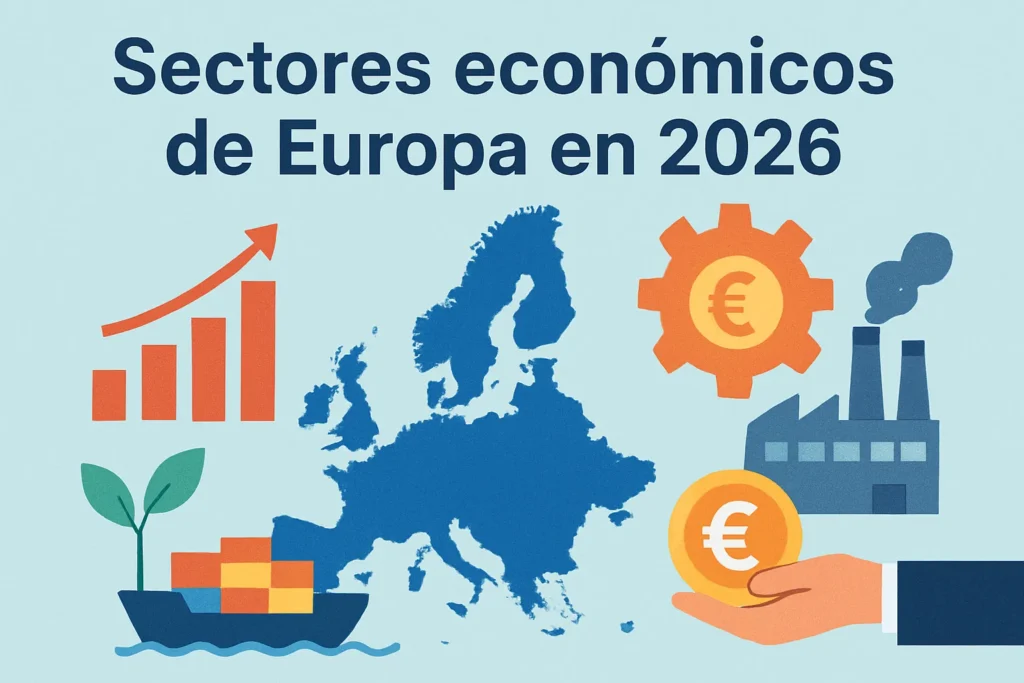 sectores económicos de Europa en 2026