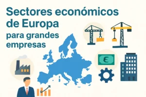 sectores económicos de Europa para grandes empresas