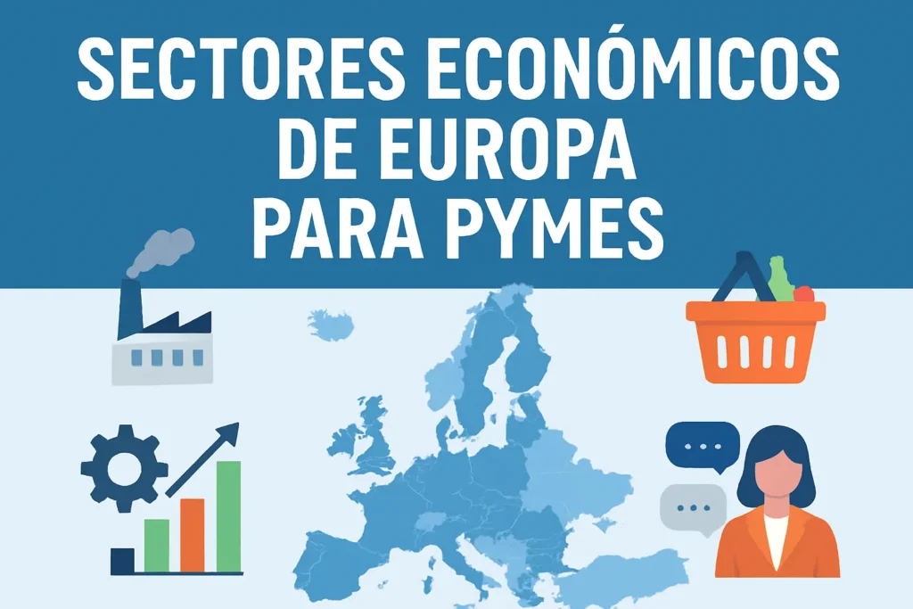 sectores económicos de Europa para pymes