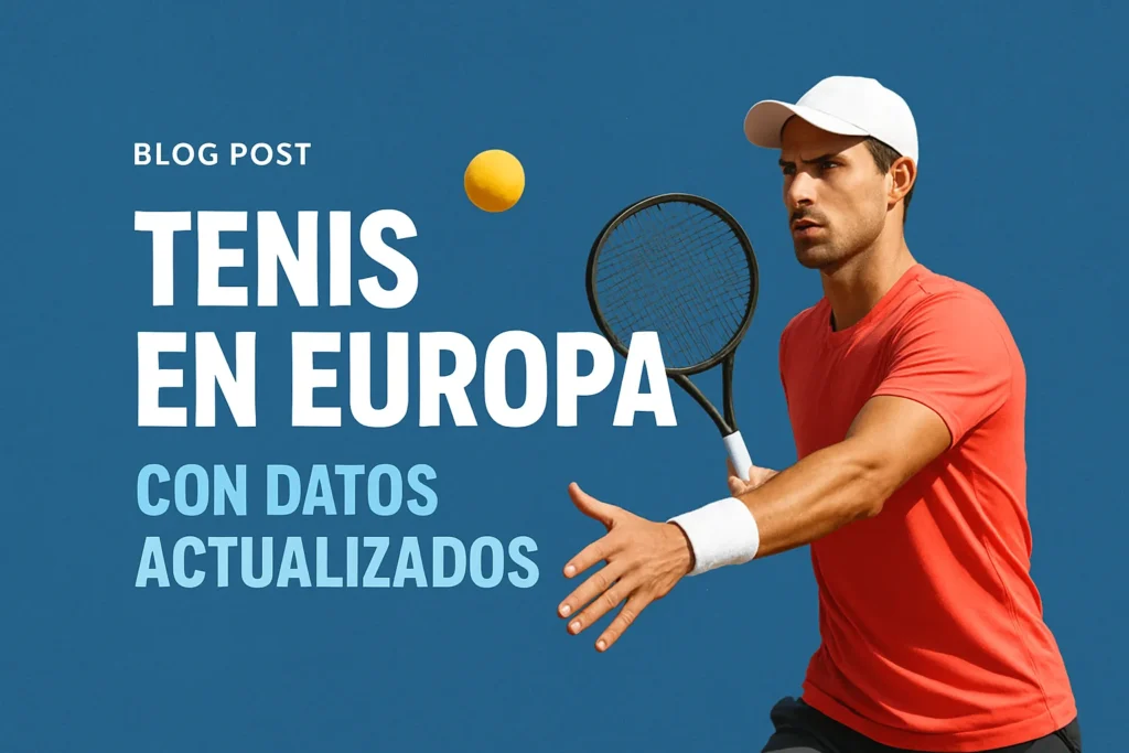 tenis en Europa con datos actualizados
