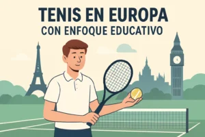 tenis en Europa con enfoque educativo