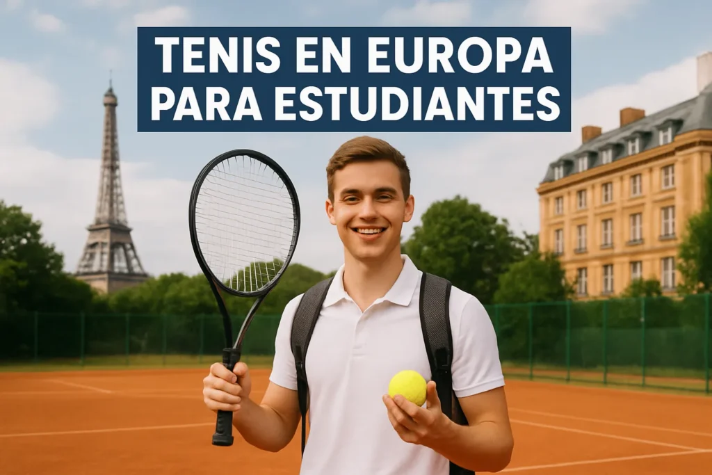 tenis en Europa para estudiantes