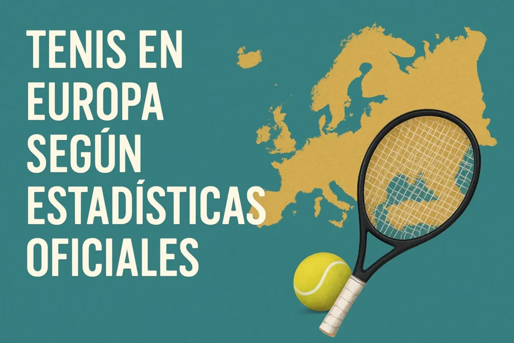 tenis en Europa según estadísticas oficiales