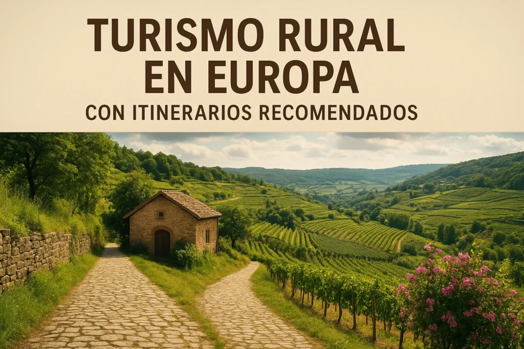 turismo rural en Europa con itinerarios recomendados