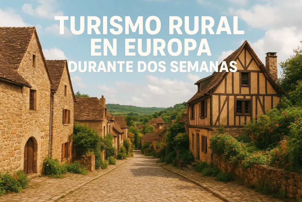 turismo rural en Europa durante dos semanas